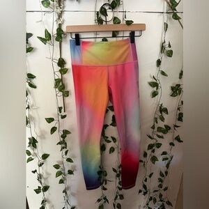 Athleta Love Proudly 7/8 Tight Rainbow Leggings Pride High Rise Workout